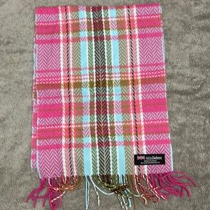100% cashmere scarf, Made in Scotland.